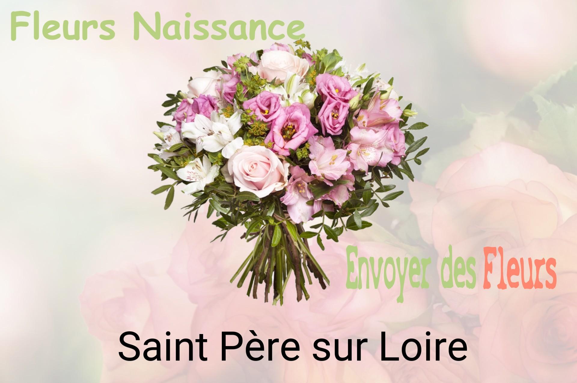 Bouquet de fleurs de naissance livré à Saint-Père-sur-Loire